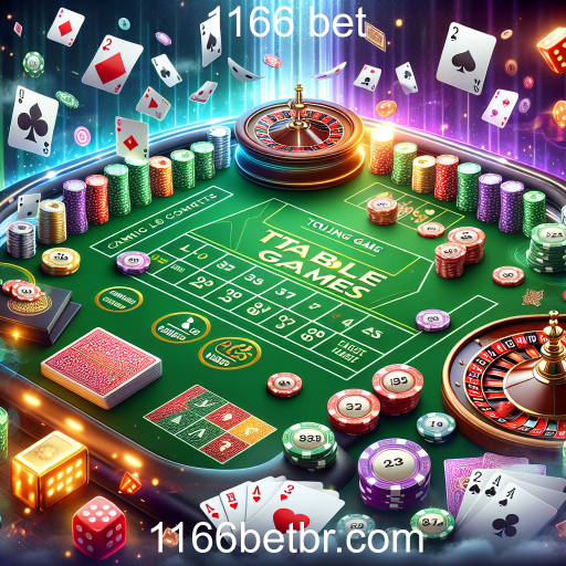 Atrações dos Jogos de Mesa no 1166 Bet